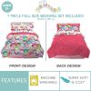 imageFranco Kids Bedding Super Soft Comforter and Sheet Set with Sham 7 Piece Full Size PokemonSquishmallows