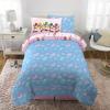 imageFranco Kids Bedding Super Soft Comforter and Sheet Set with Sham 7 Piece Full Size PokemonSuper Mario Girl