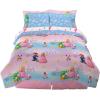 imageFranco Kids Bedding Super Soft Comforter and Sheet Set with Sham 7 Piece Full Size PokemonSuper Mario Girl