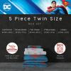 imageFranco Kids Bedding Super Soft Comforter and Sheet Set with Sham 7 Piece Full Size PokemonSuperman
