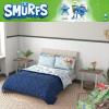 imageFranco Kids Bedding Super Soft Comforter and Sheet Set with Sham 7 Piece Full Size PokemonThe Smurfs  Blue Original