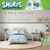 imageFranco Kids Bedding Super Soft Comforter and Sheet Set with Sham 7 Piece Full Size PokemonThe Smurfs  Blue Original
