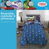 imageFranco Kids Bedding Super Soft Comforter and Sheet Set with Sham 7 Piece Full Size PokemonThomas  Friends