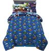 imageFranco Kids Bedding Super Soft Comforter and Sheet Set with Sham 7 Piece Full Size PokemonThomas  Friends