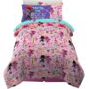 imageFranco Kids Bedding Super Soft Comforter and Sheet Set with Sham 7 Piece Full Size PokemonTrolls World Tour