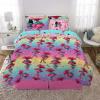imageFranco Kids Bedding Super Soft Comforter and Sheet Set with Sham 7 Piece Full Size PokemonTrolls World Tour