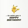 imageHallmark Pokmon Birthday Card Wild PikachuWild Pikachu