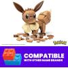 imageMEGA Pokmon Building Toys Set Charizard with 222 Pieces Articulated and Poseable 4 Inches Tall for KidsEevee