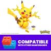 imageMEGA Pokmon Building Toys Set Charizard with 222 Pieces Articulated and Poseable 4 Inches Tall for KidsPikachu