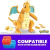 imageMEGA Pokmon Building Toys Set Dragonite with 387 Pieces Articulated and Poseable with Motion 7 Inches Tall for KidsDragonite