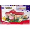 imageMEGA Pokmon Building Toys Set Forest Pokmon Center with 648 Pieces 4 Poseable Characters for KidsMulticolored