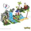 imageMEGA Pokmon Building Toys Set Jungle Voyage with 1362 Pieces 4 Articulated and Poseable Characters and Environment for KidsJungle Voyage