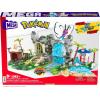 imageMEGA Pokmon Building Toys Set Jungle Voyage with 1362 Pieces 4 Articulated and Poseable Characters and Environment for KidsJungle Voyage