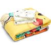 imageNORTHWEST Pokemon Full Sized Bed in a Bag Set Pikachu Eevee Anime Bedding for Girls Boys Light and SweetBattle Squad