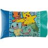 imageNORTHWEST Pokemon Full Sized Bed in a Bag Set Pikachu Eevee Anime Bedding for Girls Boys Light and SweetFirst Starters
