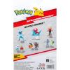 imagePokmon Paldea Battle Figure 4 Pack  Features 2Inch Pikachu Fuecoco Sprigatito and Quaxly Battle Figures