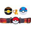 imagePokmon Pikachu Clip N Go Belt Set  2Inch Pikachu Battle Figure with Clip N Go Belt Plus Pok and Level Ball AccessoriesCharmander