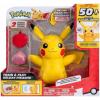 imagePokmon Train and Play Deluxe Pikachu  45Inch Pikachu Figure with Lights Sounds and Moving Limbs Plus Interactive Accessories