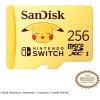 imageSanDisk 256GB microSDXC Card Licensed for Nintendo Switch Pokmon Edition Pikachu Made for NintendoSwitch OLED and Lite  SDSQXAO256GGN6Z256GB