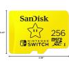 imageSanDisk 256GB microSDXC Card Licensed for Nintendo Switch Pokmon Edition Pikachu Made for NintendoSwitch OLED and Lite  SDSQXAO256GGN6Z256GB