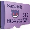 imageSanDisk 256GB microSDXC Card Licensed for Nintendo Switch Pokmon Edition Pikachu Made for NintendoSwitch OLED and Lite  SDSQXAO256GGN6Z512GB