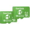 imageSanDisk 256GB microSDXC Card Licensed for Nintendo Switch Pokmon Edition Pikachu Made for NintendoSwitch OLED and Lite  SDSQXAO256GGN6Z64GB 2Pack