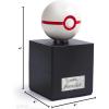 imageThe Wand Company Original Pok Ball Authentic Replica  Realistic Electronic DieCast Pok Ball with Display Case Light Features  Officially Licensed by PokmonPremier Ball