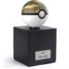 imageThe Wand Company Original Pok Ball Authentic Replica  Realistic Electronic DieCast Pok Ball with Display Case Light Features  Officially Licensed by PokmonSafari Ball