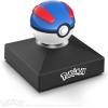 imageThe Wand Company Pokmon Trainer Mini Pok Ball Range of Authentic Replicas  Realistic Electronic DieCast Pok Ball with Display Stand Light FeaturesMini Great Ball