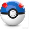 imageThe Wand Company Pokmon Trainer Mini Pok Ball Range of Authentic Replicas  Realistic Electronic DieCast Pok Ball with Display Stand Light FeaturesMini Great Ball