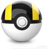 imageThe Wand Company Pokmon Trainer Mini Pok Ball Range of Authentic Replicas  Realistic Electronic DieCast Pok Ball with Display Stand Light FeaturesMini Ultra Ball