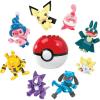 imageMEGA Pokemon Building Toys Set Trainer 8 Pack with 189 Pieces 8 Articulated and Poseable Characters 2 Inches Tall for Kids