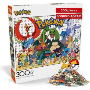 imageBuffalo Games  Pokmon  Fan Favorites  300 Piece Jigsaw Puzzle for Adults  Vibrant Jigsaw Puzzles with Oversized Pieces  Finished Size 2125 x 1500