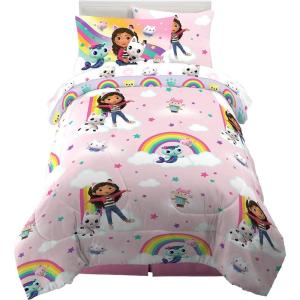 imageFranco Kids Bedding Super Soft Comforter and Sheet Set with Sham 7 Piece Full Size PokemonGabbys Dollhouse