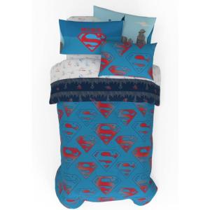 imageFranco Kids Bedding Super Soft Comforter and Sheet Set with Sham 7 Piece Full Size PokemonSuperman