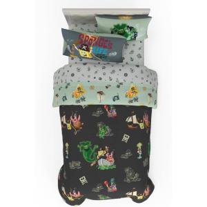 imageFranco Kids Bedding Super Soft Comforter and Sheet Set with Sham 7 Piece Full Size PokemonThe Spongebob Squarepants Movie the Search for Squarepants