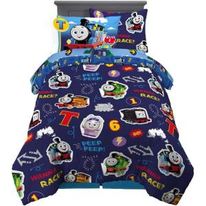 imageFranco Kids Bedding Super Soft Comforter and Sheet Set with Sham 7 Piece Full Size PokemonThomas  Friends