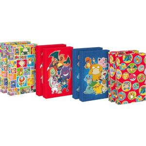 imageHallmark Pokmon Wrapping Paper Rolls  Pikachu Charmander Bulbasaur Gift Wrap Paper Set of 3 Rolls 60 sq ft ttl for Birthday Kids Parties Gamers Christmas Presents8 Count Pack of 1