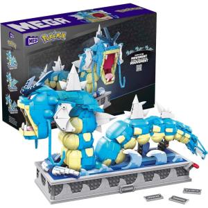 imageMEGA Pokmon Building Toys Set Motion Gyarados with 2186 Pieces Moving Mouth and Tail for Kids or Adult Collectible