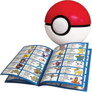 imagePokemon Trainer Guess  Kanto  Electronic Guessing Game Collect 151 Regional Pokemon Field Guide Talk to Your Light amp Sound Poke Ball Kids 6 Brown Box Packaging