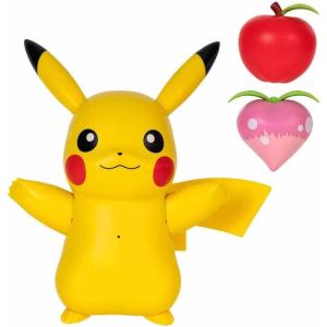 imagePokmon Train and Play Deluxe Pikachu  45Inch Pikachu Figure with Lights Sounds and Moving Limbs Plus Interactive Accessories