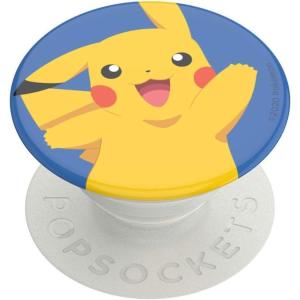 imagePopSockets Phone Grip with Expanding Kickstand Adhesive Grip PopOut POKEMON  Hey PikachuPikachu Knocked
