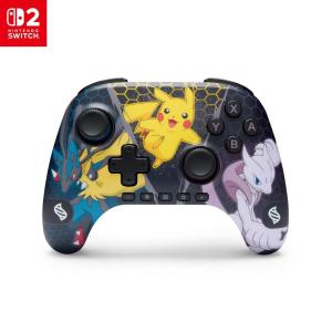imagePowerA Advantage Wireless Controller for Nintendo Switch 2  Pokmon Mega Evolutions Officially Licensed Hall Effects Mappable Buttons Pro Controller C Button Motion ControlsPokemon Mega Evolutions