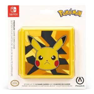 imagePowerA Premium Game Card Case for Nintendo Switch  Switch 2  Switch Lite  OLED Model  Camo Storm PikachuCamo Storm Pikachu