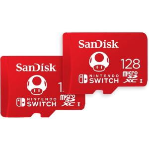 imageSanDisk 256GB microSDXC Card Licensed for Nintendo Switch Pokmon Edition Pikachu Made for NintendoSwitch OLED and Lite  SDSQXAO256GGN6Z128GB 2Pack