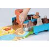imageJazwares Pokmon Carry CASE Battle Desert PLAYSET  Portable Transforming Playset with Action Features and 2inch Pikachu Battle Figure