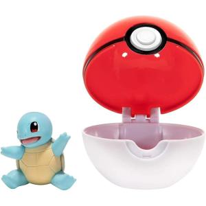 imagePokmon Official Squirtle Clip and Go Comes with Squirtle Action Figure and Pok Ball