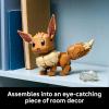 imageLEGO Pokmon Eevee  Collectible Building Set for Adults Ages 18  Posable Pokmon Figure for Display  Desk Bookshelf or Home Office Decor  Gift for Men amp Women  72151