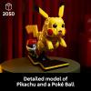 imageLEGO Pokmon Pikachu and Pok Ball  Collectible Building Sets for Adults Ages 18  Pokmon Figure for Display  Desk Shelf or Office Decor  Gift for Men amp Women  72152