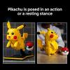 imageLEGO Pokmon Pikachu and Pok Ball  Collectible Building Sets for Adults Ages 18  Pokmon Figure for Display  Desk Shelf or Office Decor  Gift for Men amp Women  72152